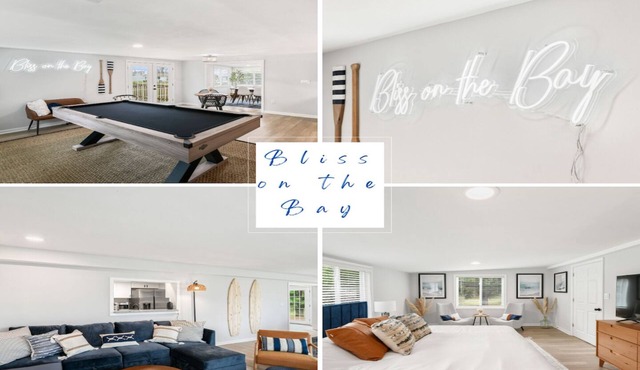 Private Bay Retreat Peaceful Vibes & Semi-Private Beach at "Bliss on the Bay"