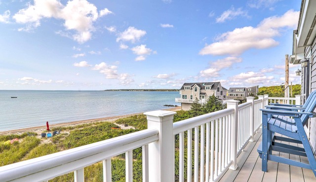 Private Beach! Oceanfront Escape in Mattapoisett