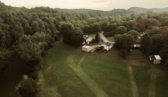 Private Beach on Harpeth River