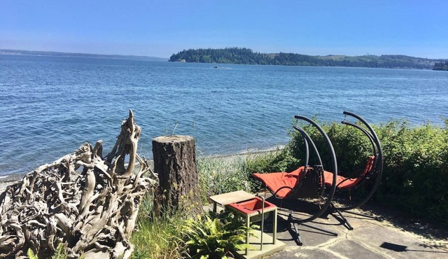 Private Beach - Port Ludlow Beach Happy Camper