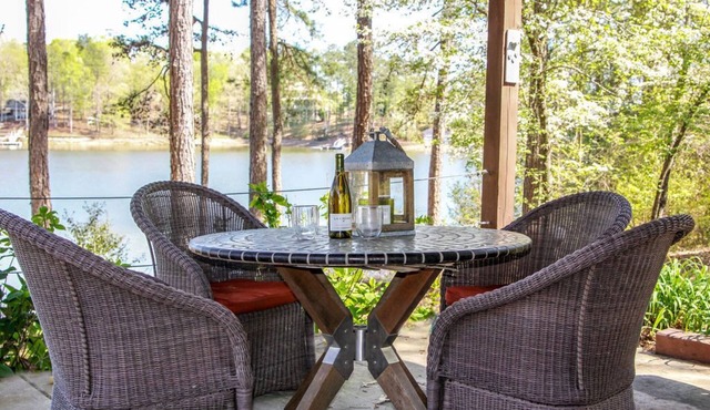 PRIVATE BOAT DOCK AND ONLY 8 STAIRS TO THE WATER