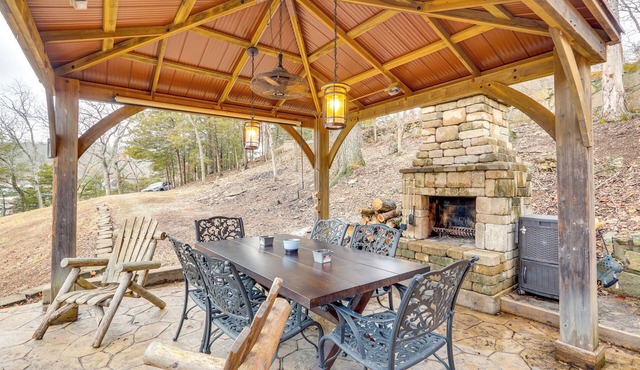 Private Boat Dock: Lakefront Cabin in Camdenton