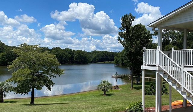 Private boat launch/dock, secluded and tranquil cove. Amazing view from villa
