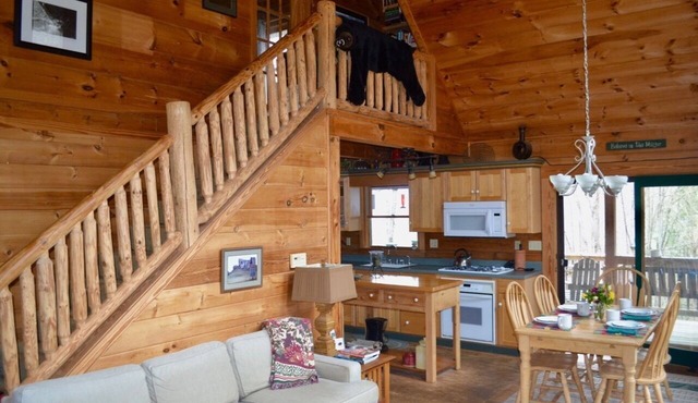 Private Cabin Away From it All but Close to Waynesville, Asheville &Great Hiking