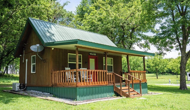 Private Cabin by Pond