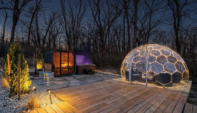 Private Cabin on 6Acres & Sleeps 21! Pickleball+Sauna+Hottub+World Cup Retreat!