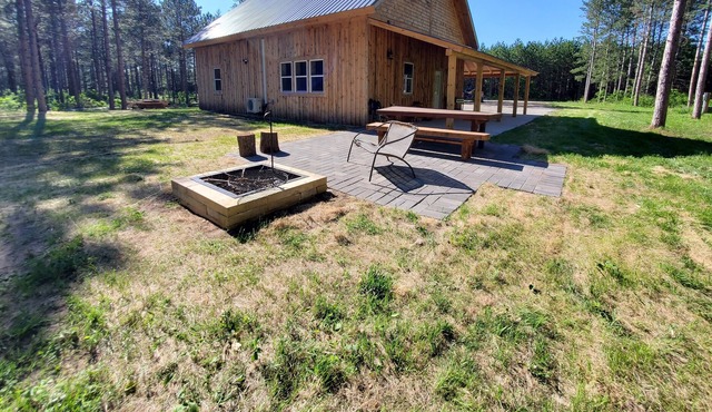Private cabin on 80 wooded acres