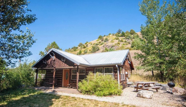 Private Cabin on 83 Acres located on Emigrant Creek