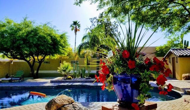 Private Casita, Patio & Pool, quiet area, N. Scottsdale area, Cave Creek, Az