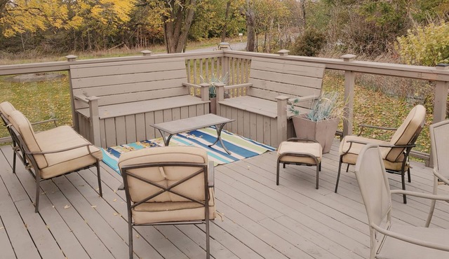 Private Century Home Waterfront Getaway with Acreage