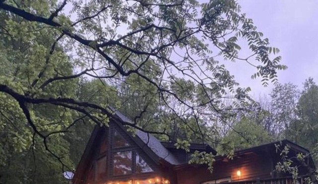Private chalet on fifty four acres.