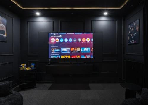 Private Cinema and Gaming Room Getaway