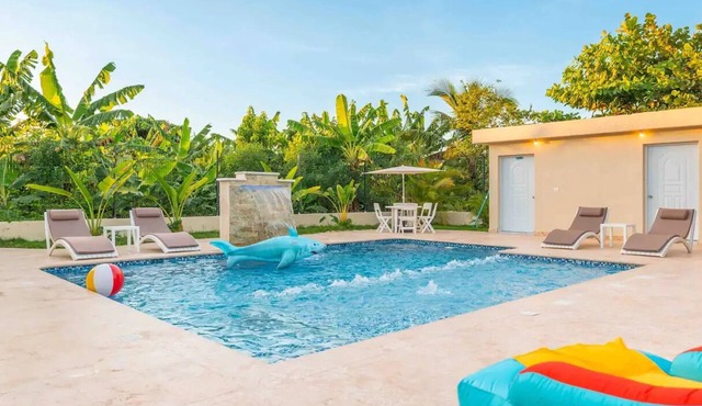 Private cottage in Boca Chica for 15 guests