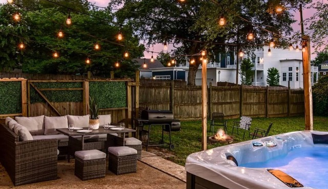 Private Cottage w Hot Tub & Fire Pit | 1.7 Miles to Downtown