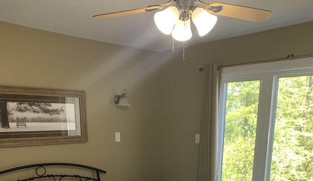 Private cottage with sand beach and snowmobile trails