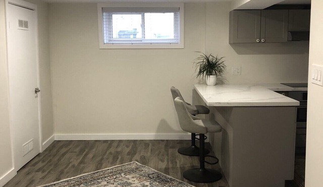 Private cozy basement apartment unit located in quite neighborhood