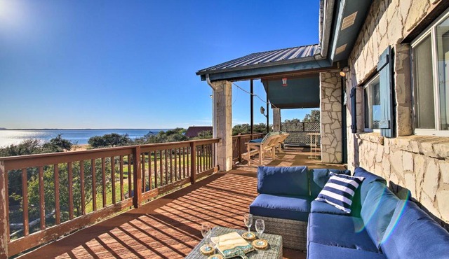 Private Deck and Grill Sunny Lakefront Escape