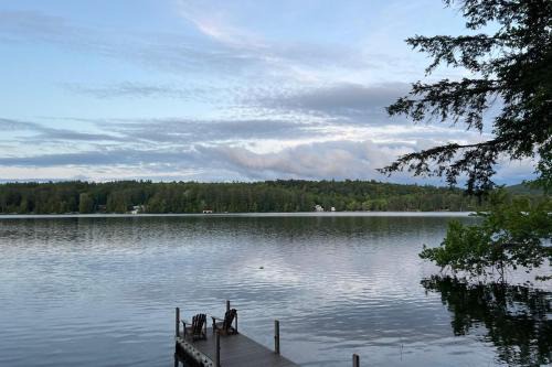 Private Dock and Beach! Lakefront Adirondacks Escape