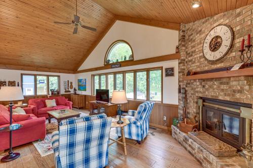 Private Dock and Stunning Views Corey Lake Getaway!