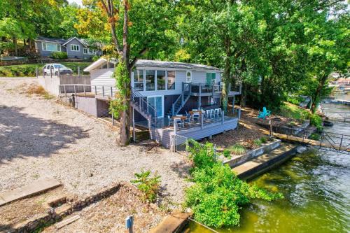 Private Dock & Fireplace Steps from Osage Beach