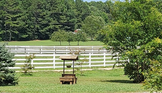 Private en-suite in the country.