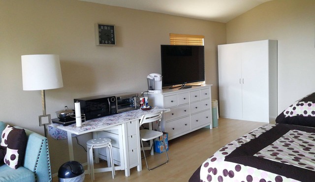 Private entrance, quiet, peaceful family suite.