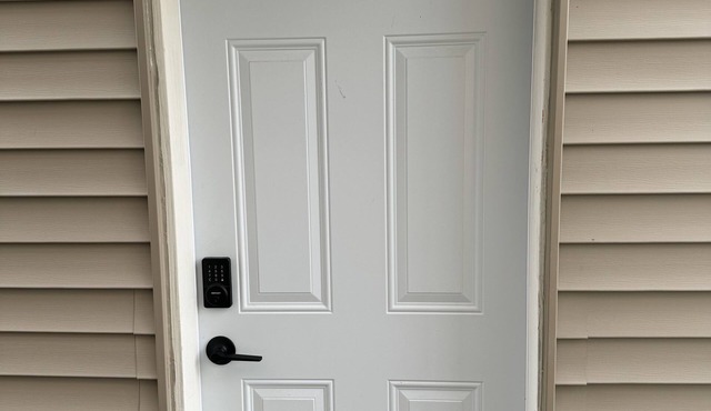 Private entrance, 2xBR, 2xBath, 1 living, near Canadian Tire center. Brand new.