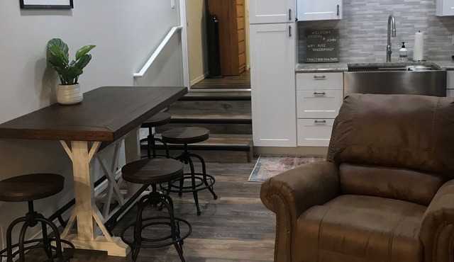 Private Entrance, Electric Fireplace, Private Patio w/Firepit