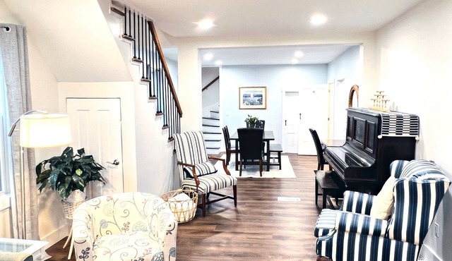 Private, family-friendly, home close to Penn State and Bald Eagle State Park.