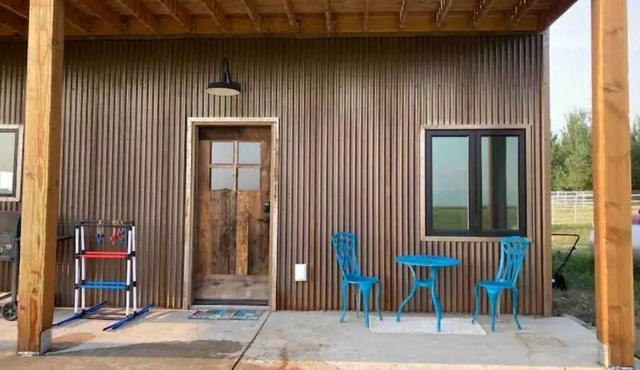 Private farm house lock off on sheep farm with salt hot tub