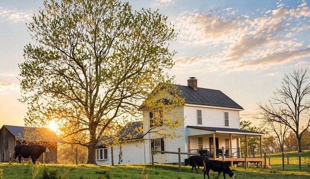 Private Farm. Located between New River Gorge and Summersville Lake.