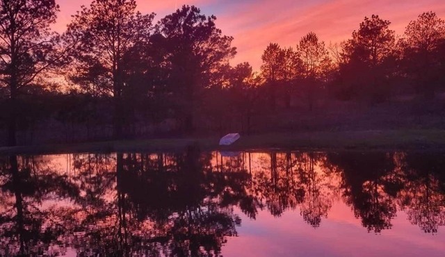Private Gated Bungalow with Pond view close to Hot Springs and minutes to DeGray