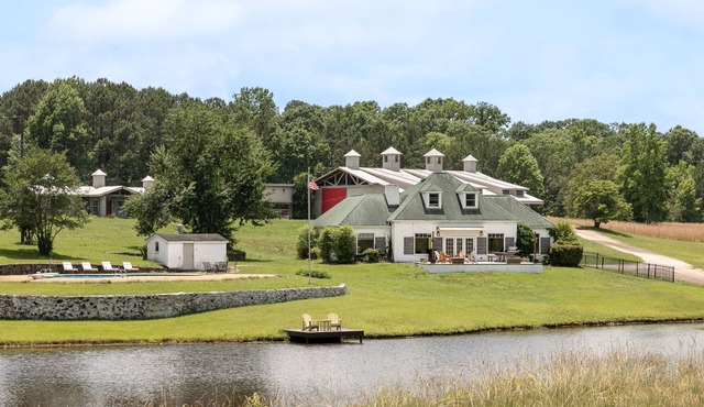 PRIVATE Gated Retreat with Swimming Pool, Fishing, Views, & Nature Near Atlanta