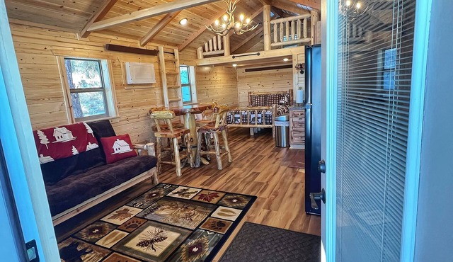 Private Getaway Cabin #1 at The Lodge at Devils Tower