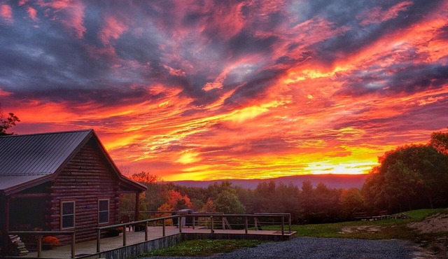 Private getaway cabin in the woods