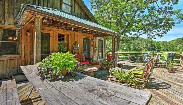 Private Getaway on 270 Acres with Lake Swim and Canoe