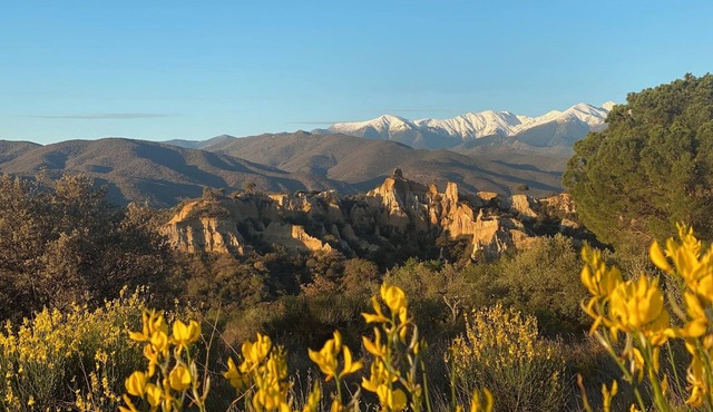 Private GITE in MAS CATALAN with JACUZZI. panoramic view MEDITERRANNEE/PYRENEES