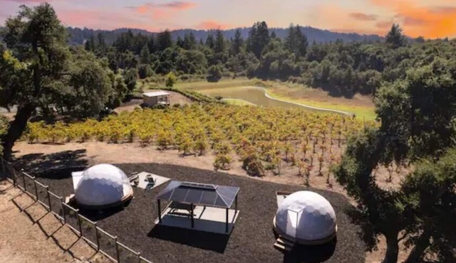 Private Glamping Retreat with 2 Domes Included