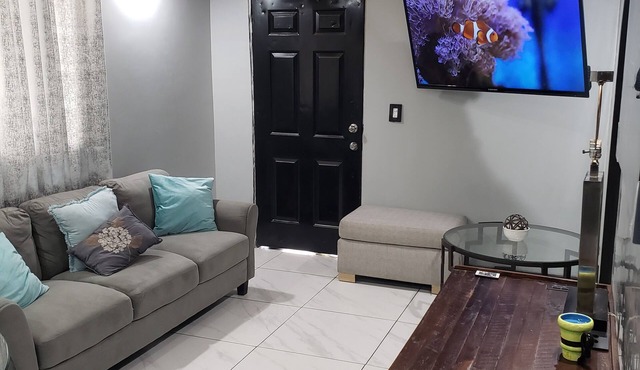 Private Gorgeous Cozy Modern home/5 min Drive from beach, righ across from park