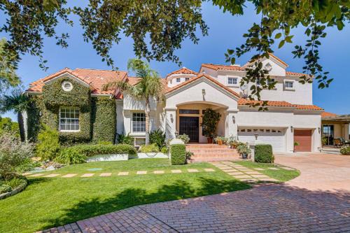 Private Grounds with Mtn Views Luxury Topanga Villa