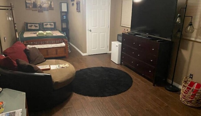 Private Guest Suite with outdoor private patio and Jacuzzi