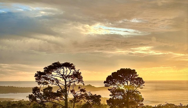 PRIVATE Hilltop Home: Stunning Carmel Views, Hot Tub, 3 Balconies, Dogs Welcome