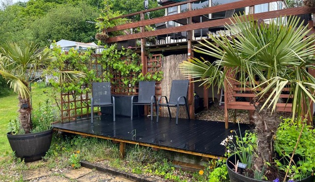 Private Holiday home in calm site