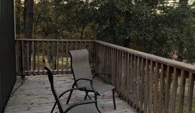 Private home on quiet street near Lake Palestine with room for a family.