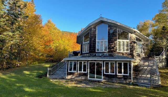 Private Home Surrounded by 180 Forested Acres on Otter Harbour, Cape Breton
