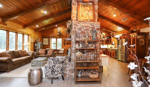 Private home with pool minutes from downtown La Grange and Antique Shopping