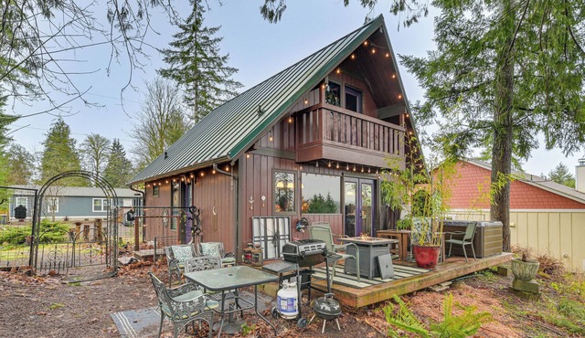 Private Hot Tub! A-Frame Hideaway By Oakland Bay