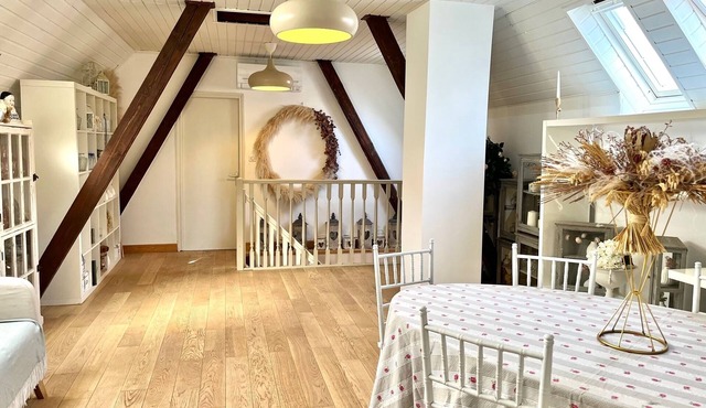 Private house 70m2 with garden 5 bus stops from center strasbourg, chez Regine