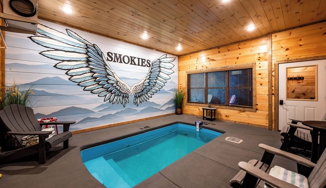 Private Indoor Pool | Hot Tub | View | Near Dollywood | Pets | Game Loft
