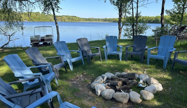 Private Lake Home, Game Room & Fireplace on Keewahtin Lake